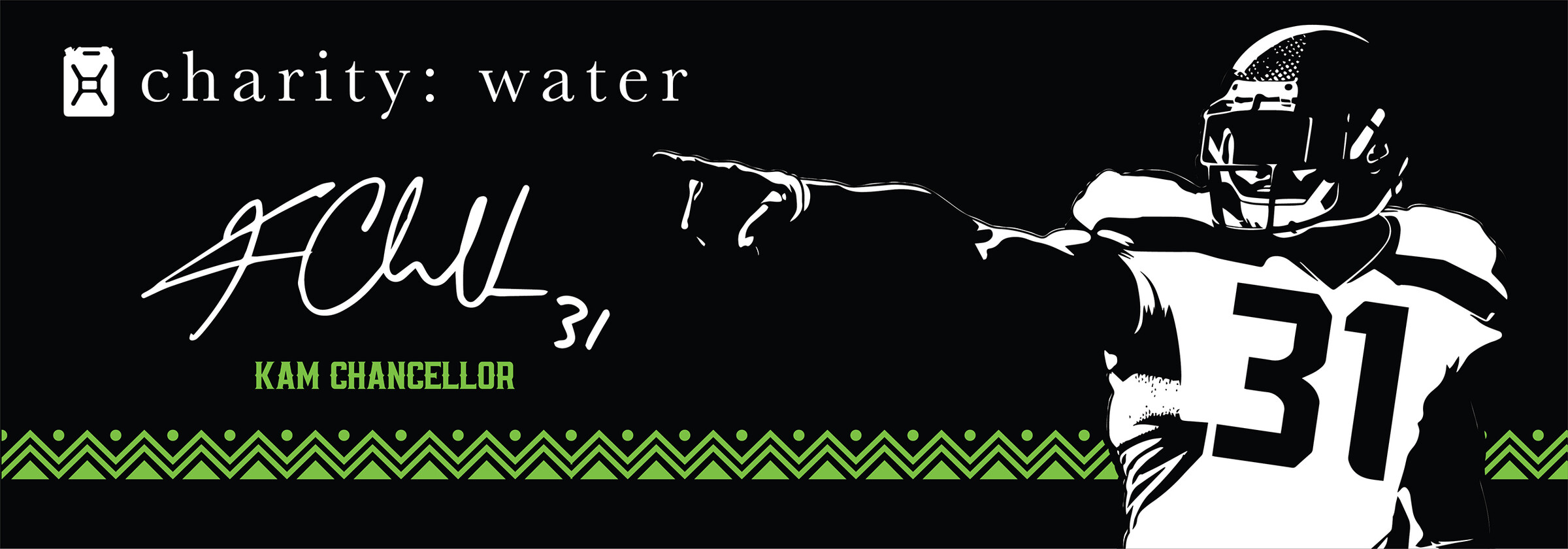 Bammarita Charity Water banner