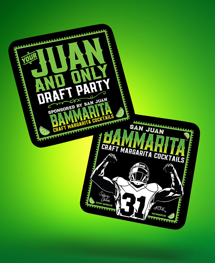 Bammarita coasters