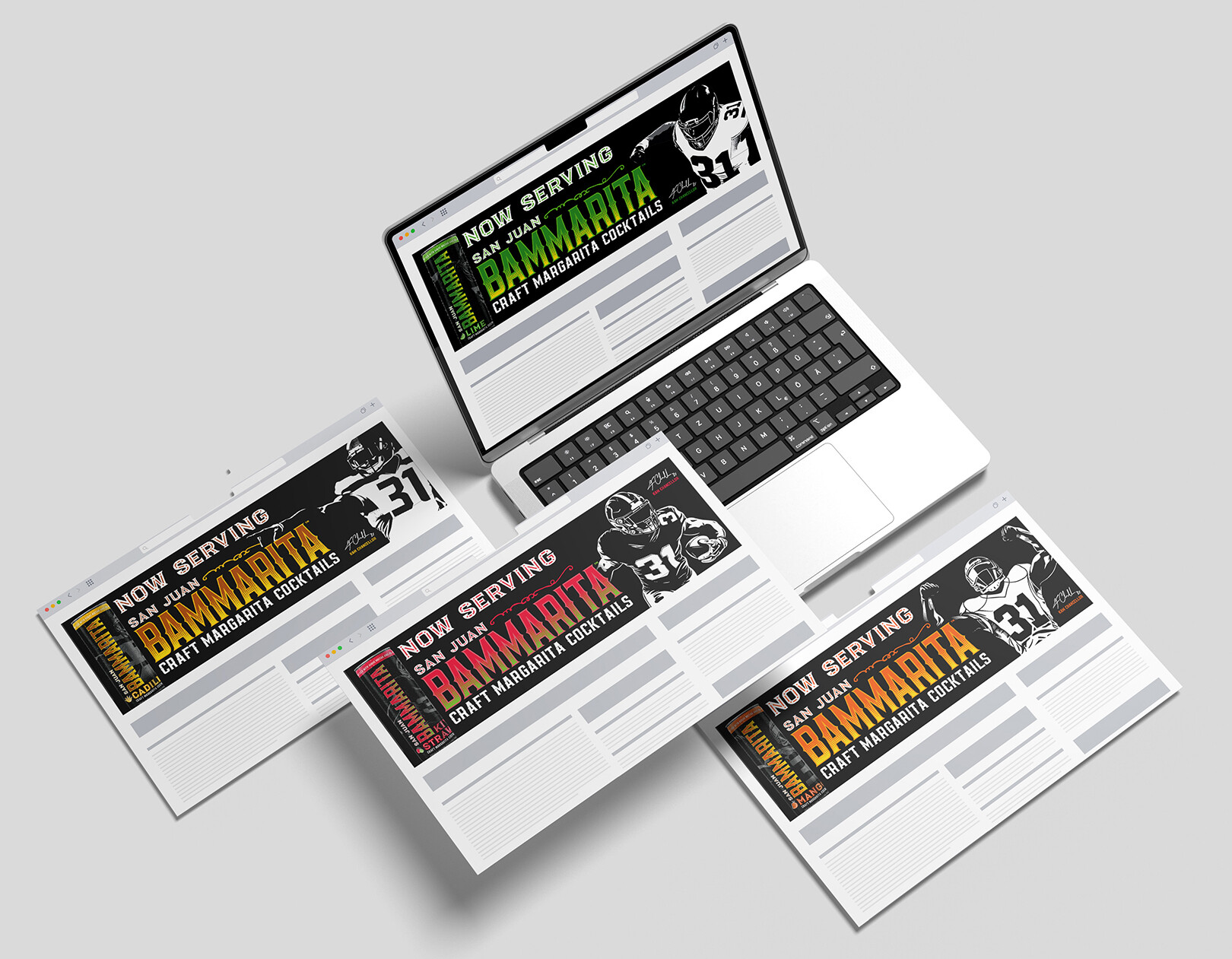 Bammarita web banners
