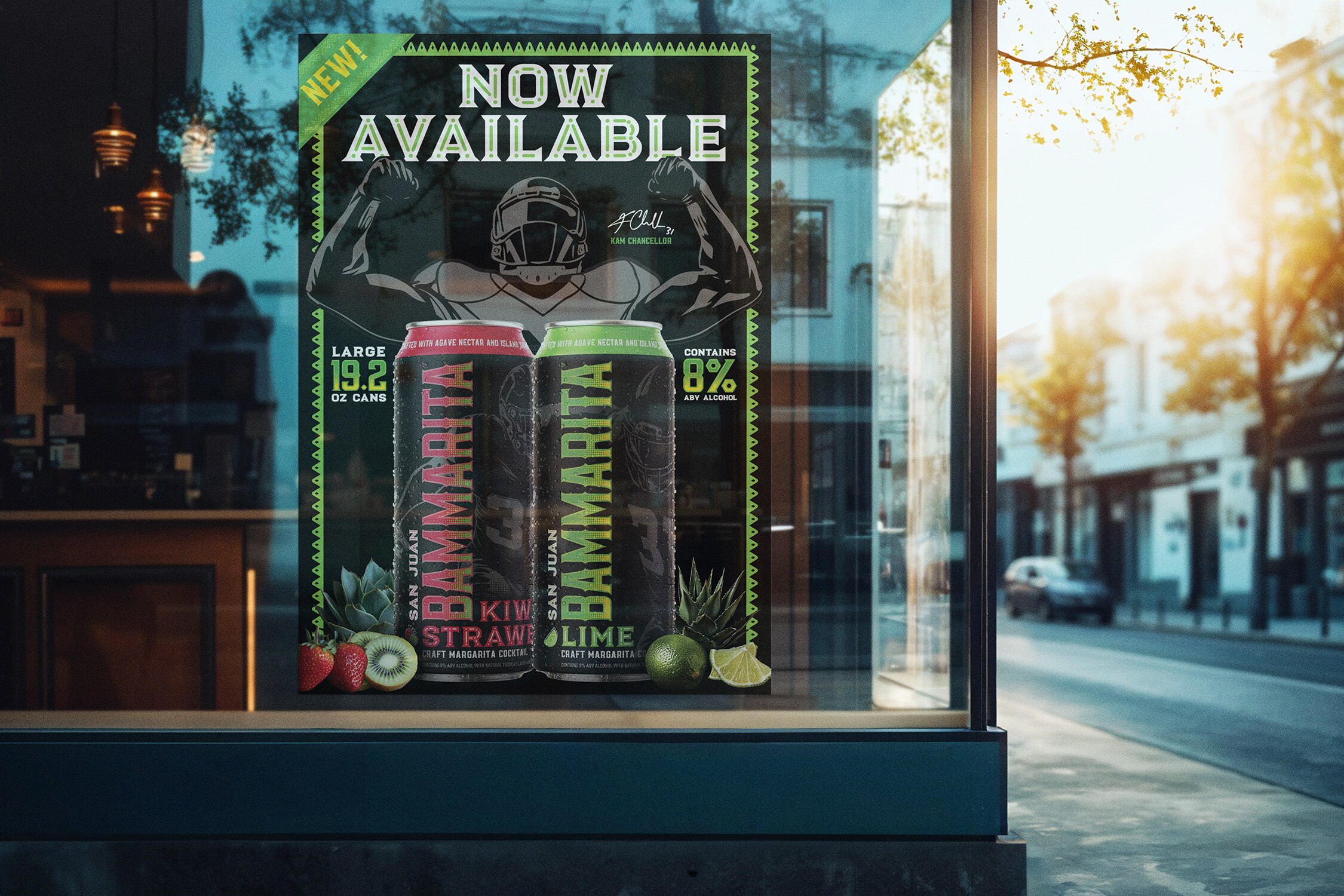 Bammarita window graphic