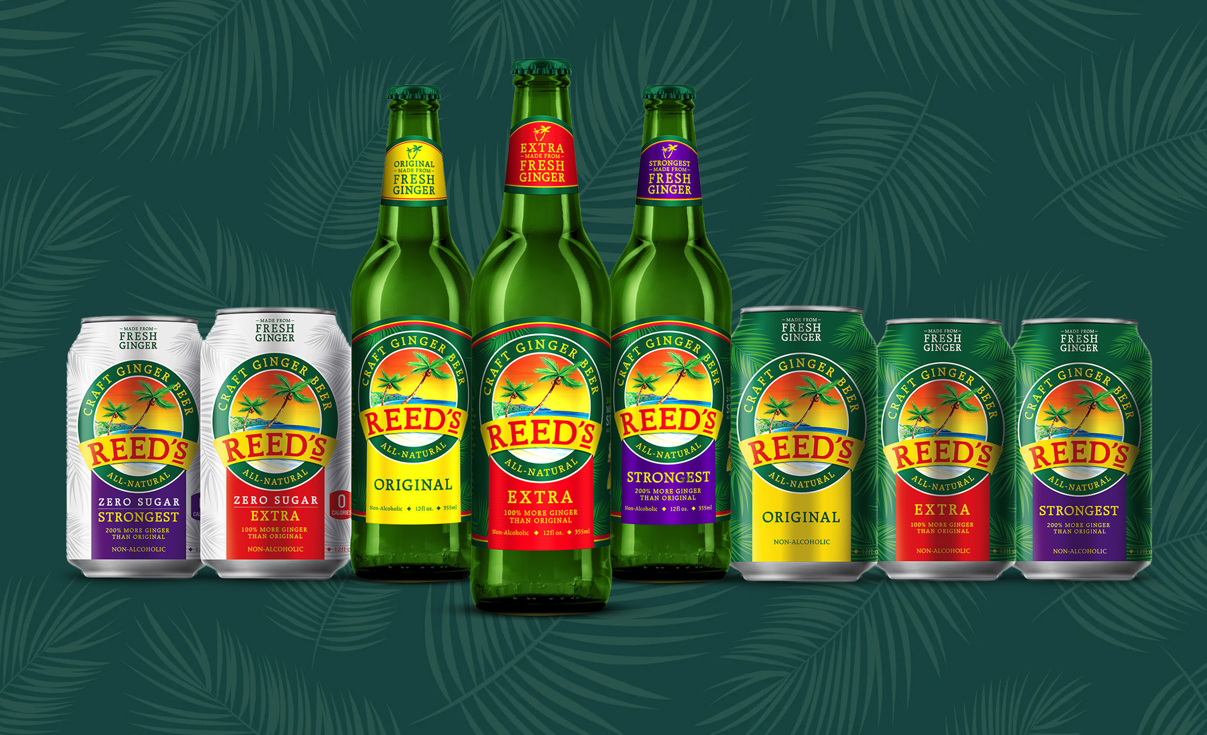 Reed's Ginger brand refresh