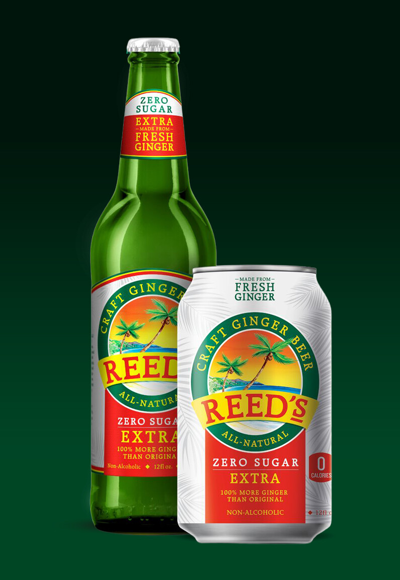 Reed's Zero Sugar lockup